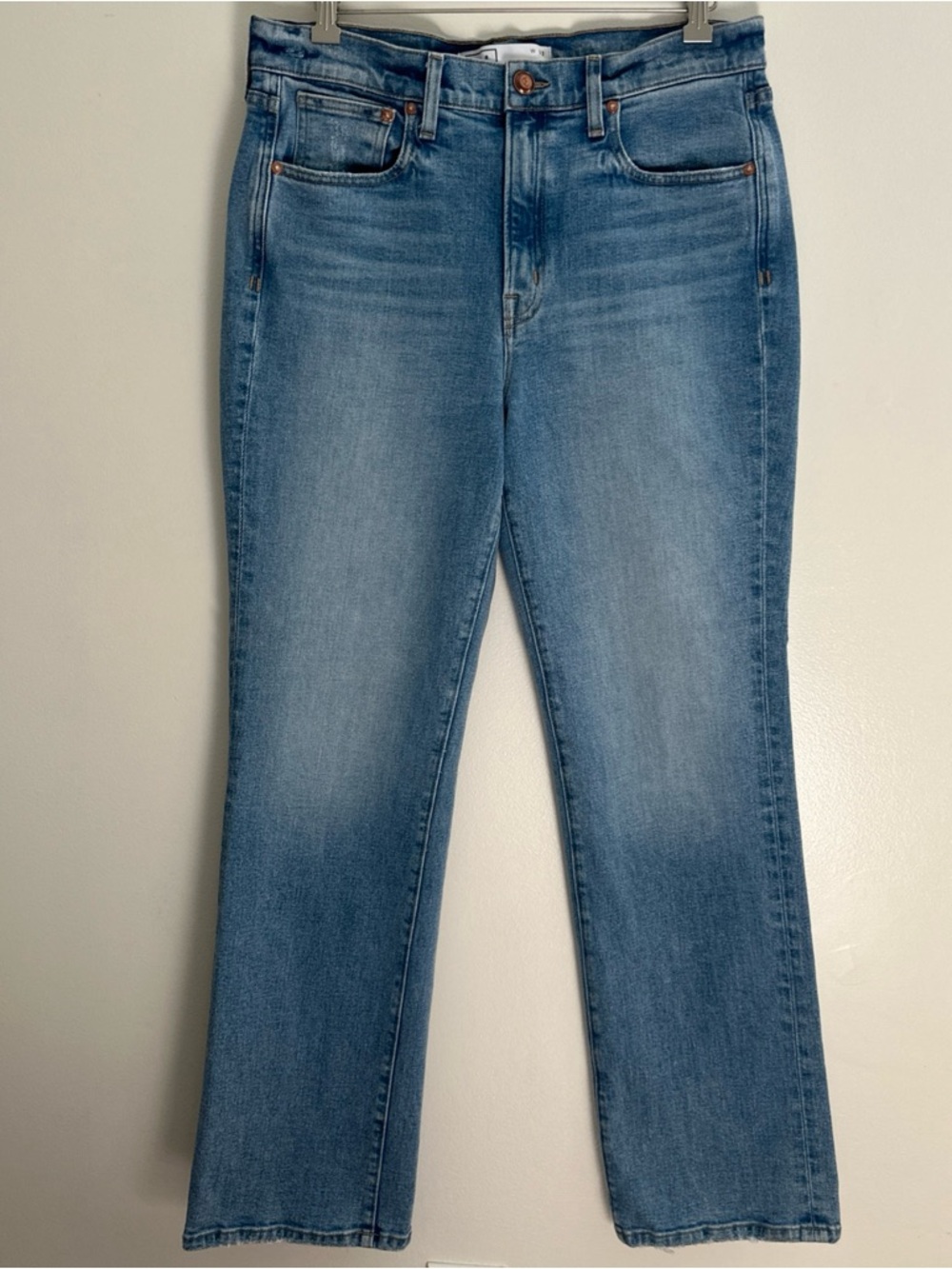 AYR Jeans Women’s Size 32 The Sugar Medium Wash High Rise Preppy Faded Denim
